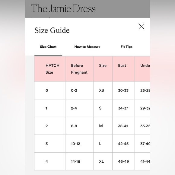 Hatch Sleeveless Jamie Maternity Dress in Soft Mauve NWT Size 4 - Picture 8 of 8